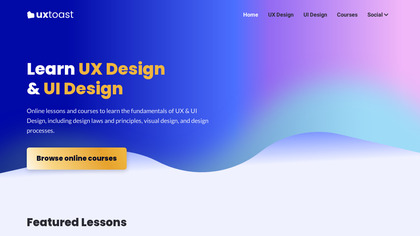 uxtoast: Learn UX Design image