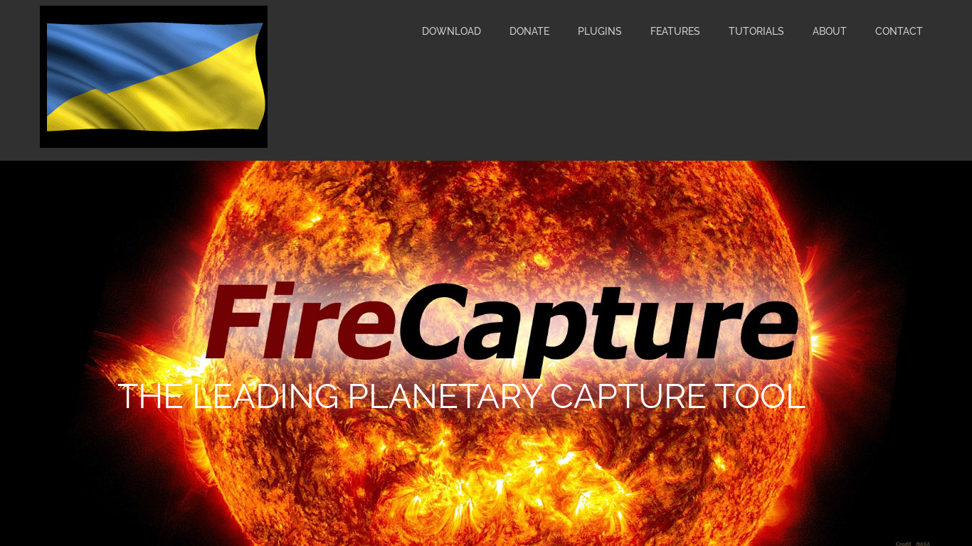 FireCapture Landing page