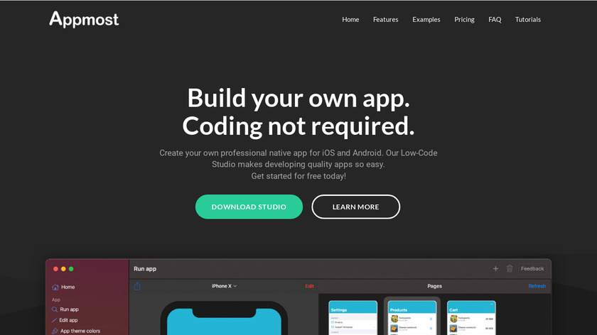 Appmost.app Landing Page