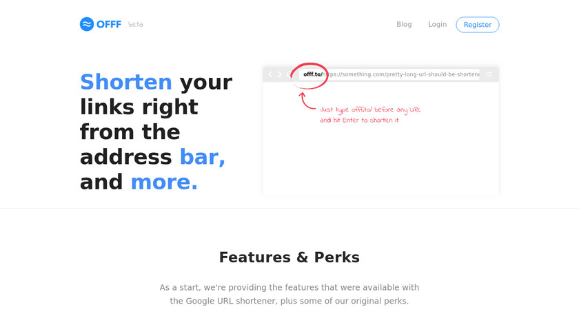 OFFF Landing Page