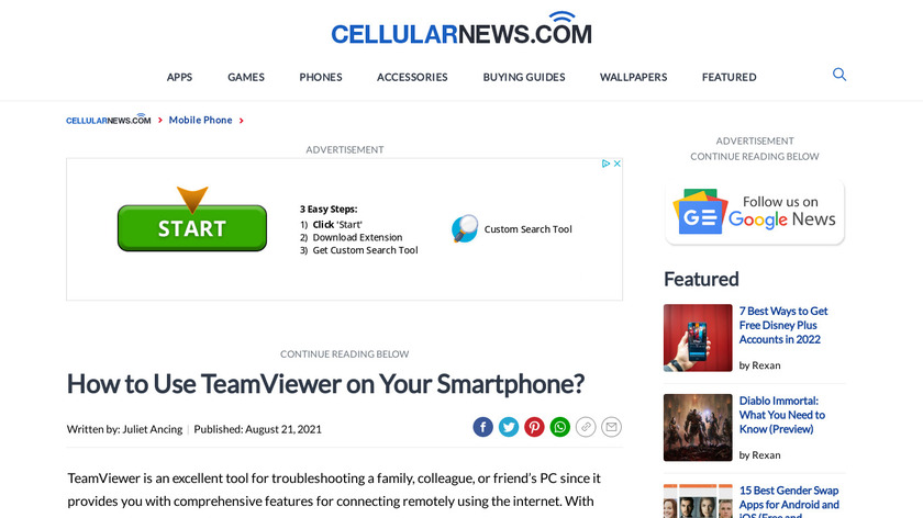 NativeTap.io Landing Page