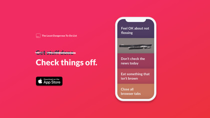 The Least Dangerous To-Do List image