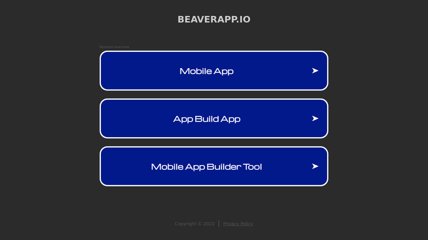 Beaverapp.io Landing Page