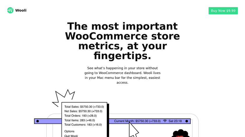 Wooli Landing Page