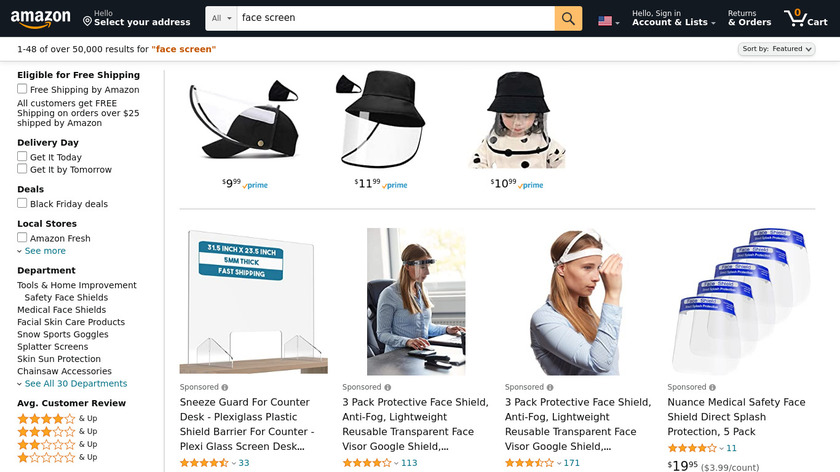 Face Seer Landing Page