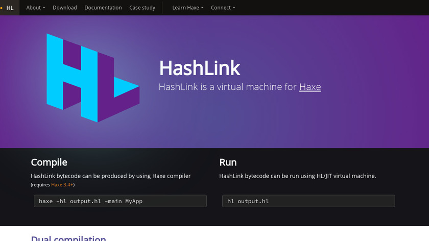 HashLink Landing Page