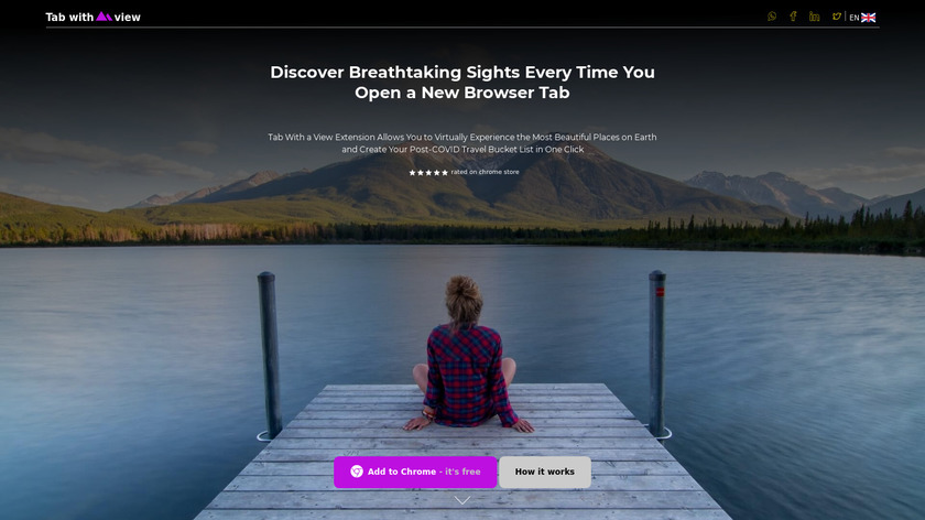 Tab with a view Landing Page