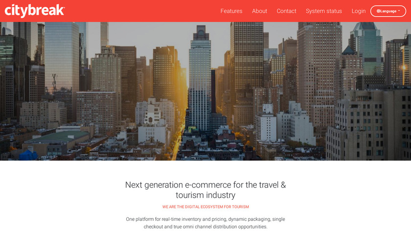 Citybreak Landing Page