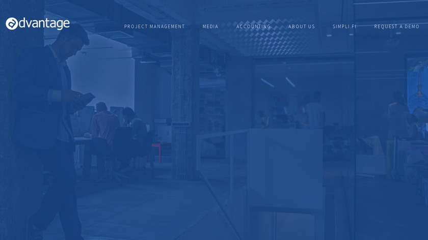 Advantage Aqua Landing Page