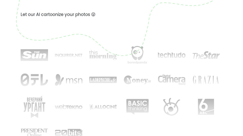 Toonme.com by Photo Lab Landing Page