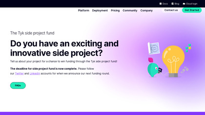 The Tyk Side Project Program image