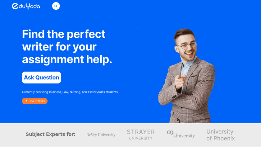 EduYoda Landing Page