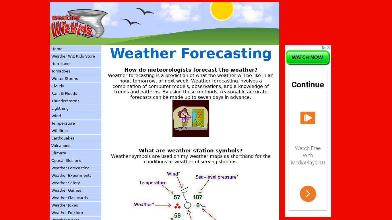 Weather Wiz: Forecast & Widget Landing page