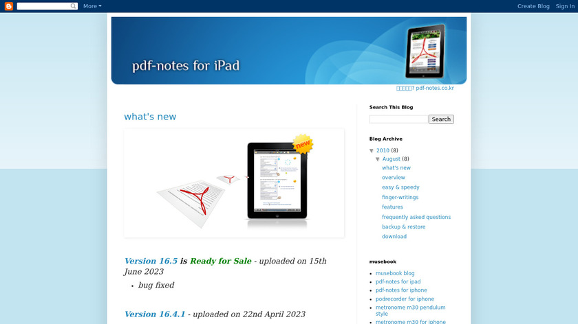 Pdf-notes Landing Page