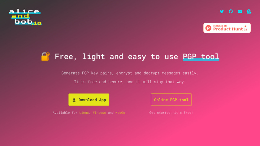 aliceandbob.io Landing Page