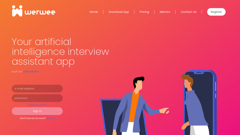 Werwee.ca Landing Page