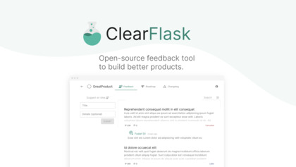 ClearFlask screenshot