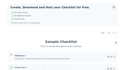 Checklist Generator image