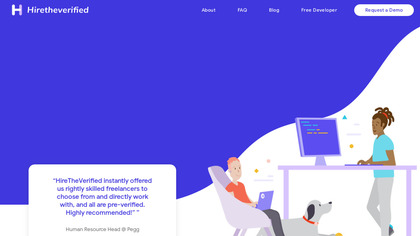 Hiretheverified image