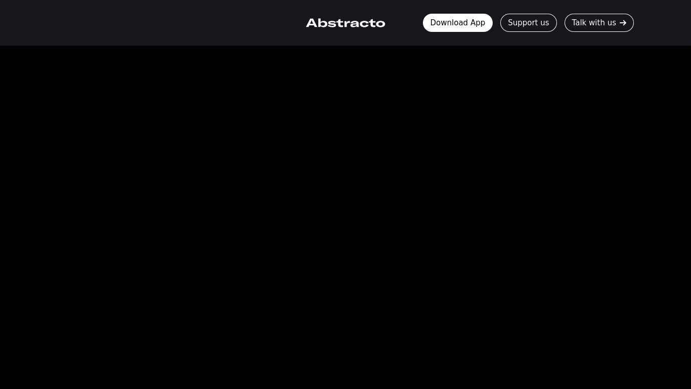 Abstracto Landing page
