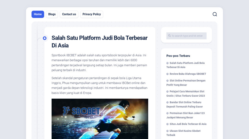 Hotelied Landing Page