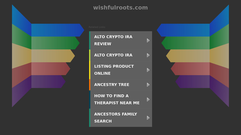 Wishful Roots Landing Page