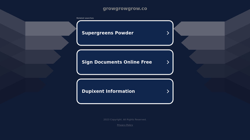 Growth Toolkit Landing Page