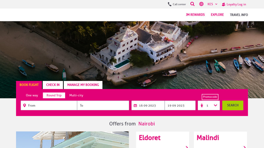 Jambo Landing Page