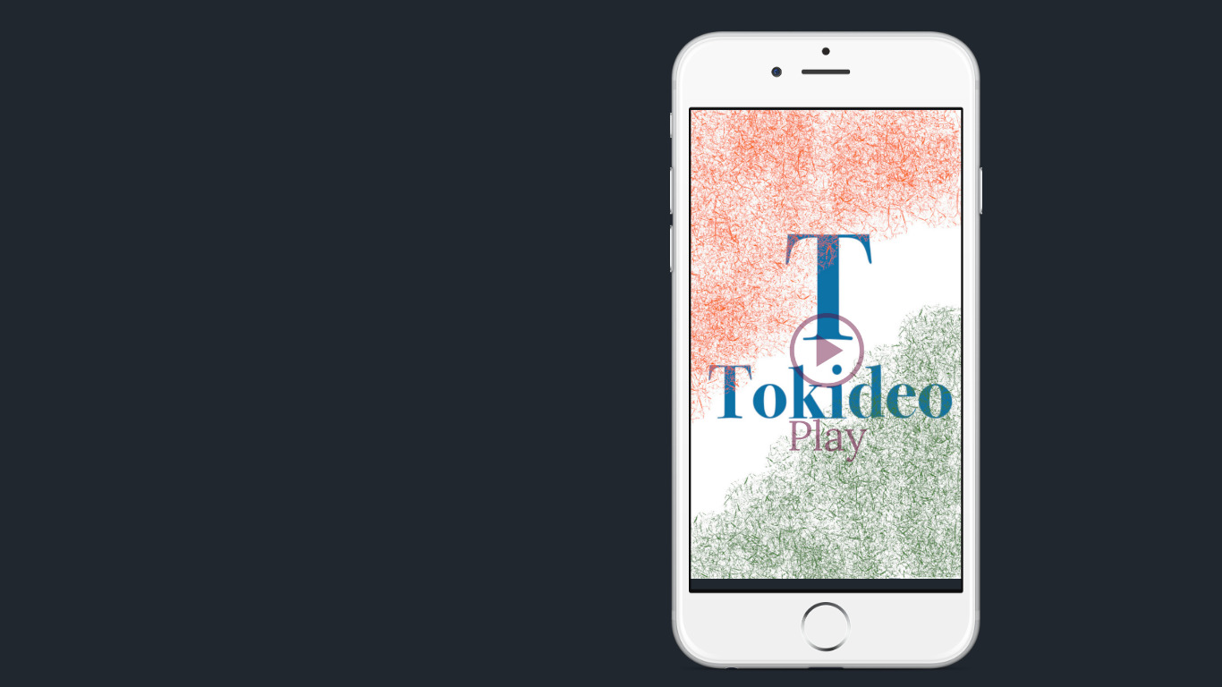 Tokideo - Short Video App Landing page
