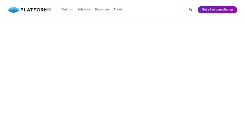 Platform9 Managed OpenStack Landing Page