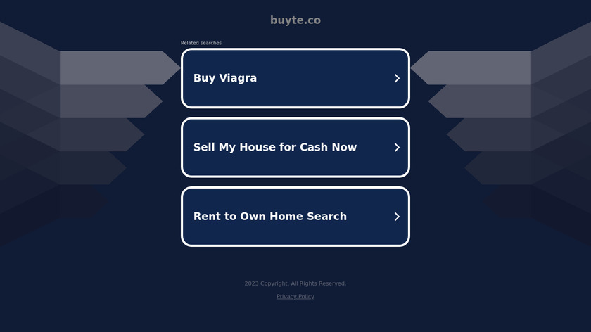 Buyte Mobile Payments Landing Page