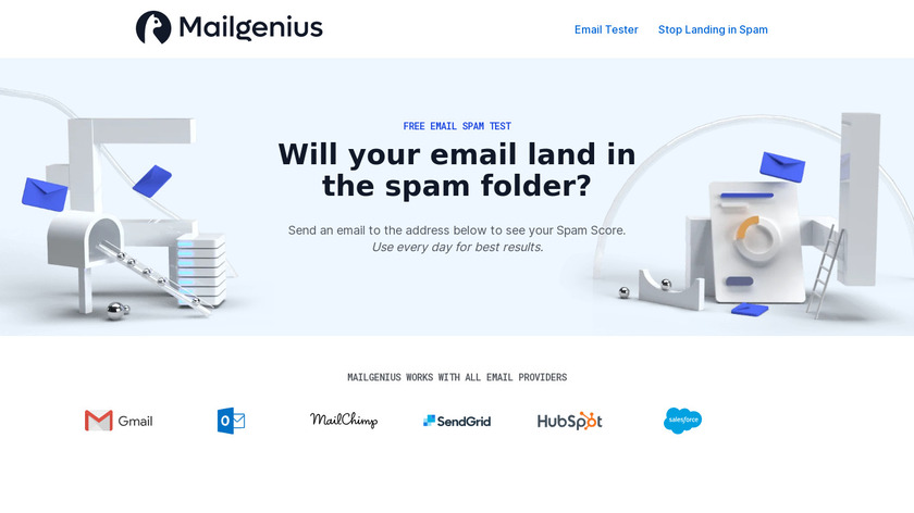 MailGenius Landing Page