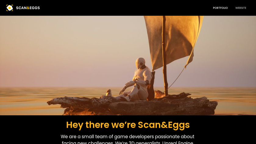 Scan&Eggs Landing Page