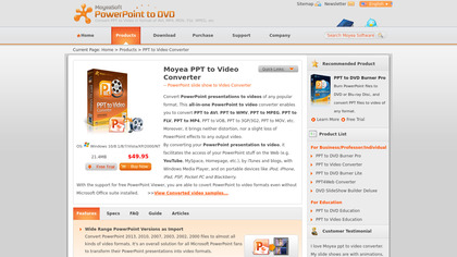 Moyea PPT to Video Converter image