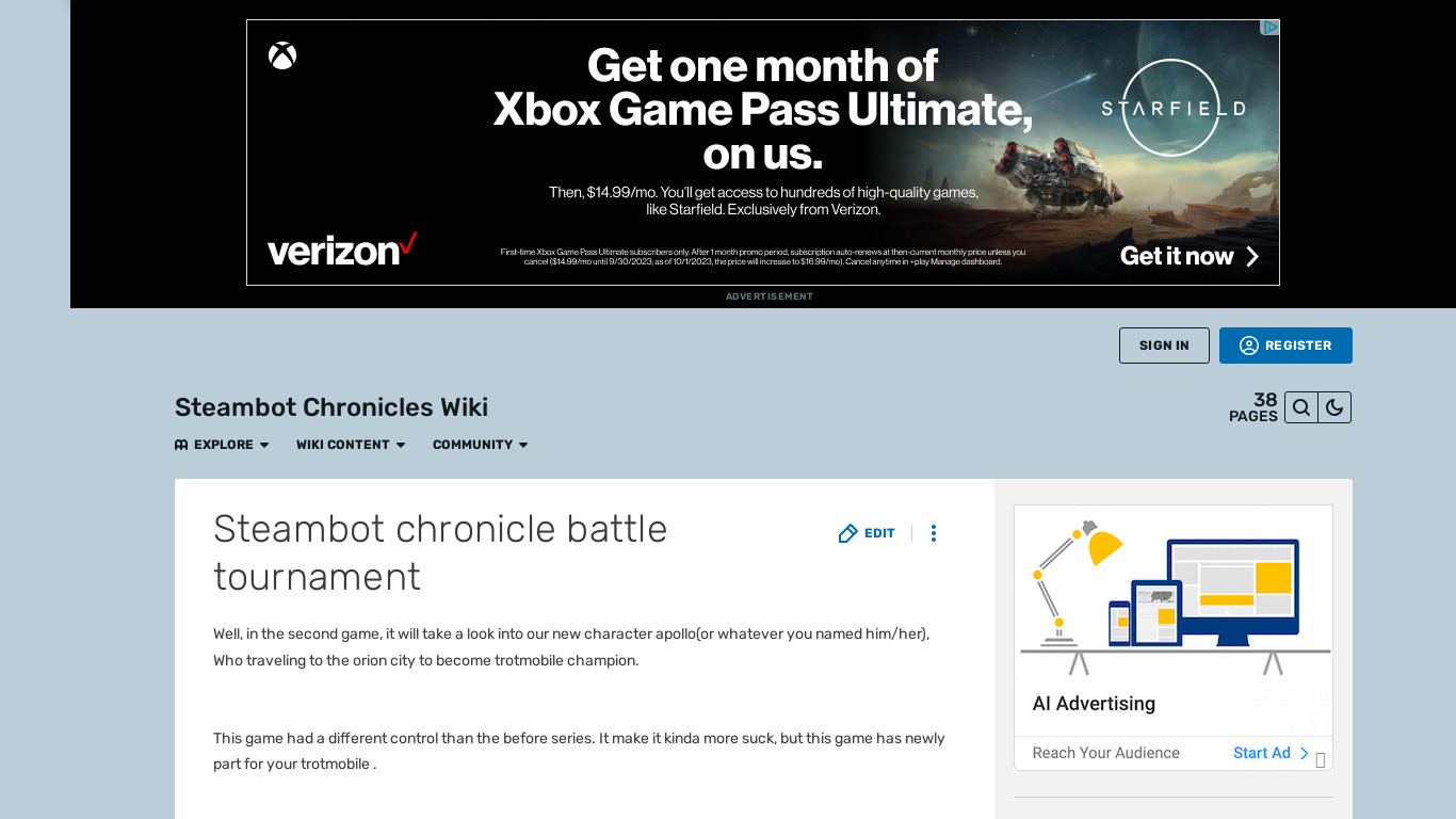 Steambot Chronicles Battle Tournament Landing page