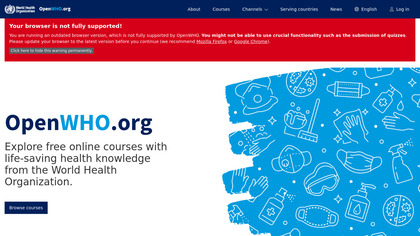 OpenWHO: Knowledge for Health Emergencies image