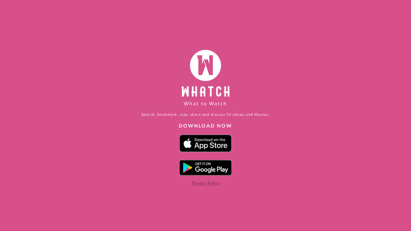 Whatch Landing Page