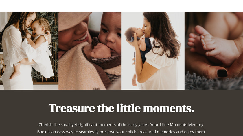 Little Moments Landing Page