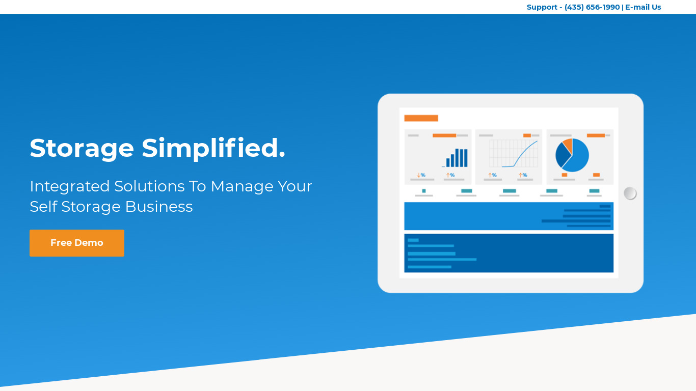 Easy Storage Solutions Landing page