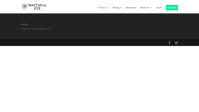 Watchful Eye Landing Page