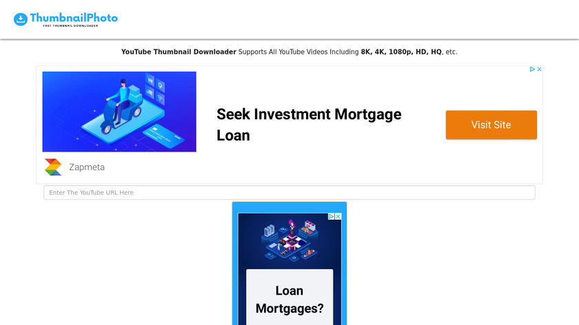 ThumbnailPhoto- Download YouTube Thumbnail Landing Page