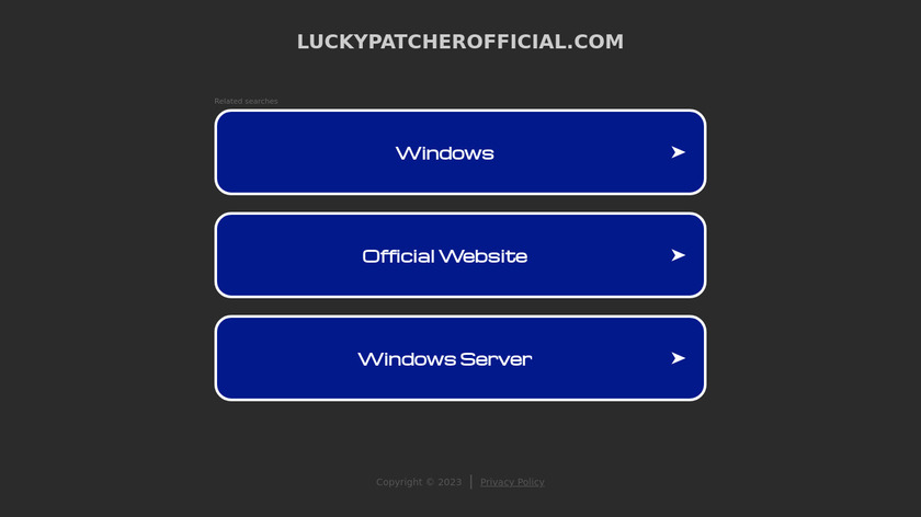 Lucky Patcher APK Landing Page