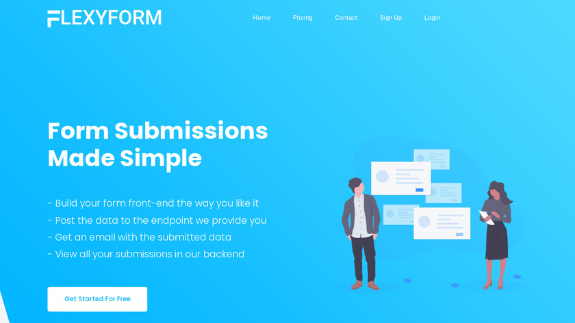 Flexyform Landing Page