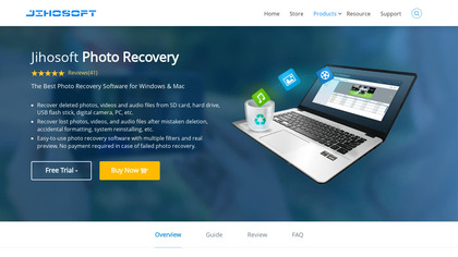 Jihosoft Photo Recovery image