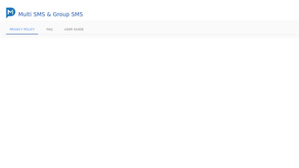 Multi SMS & Group SMS image
