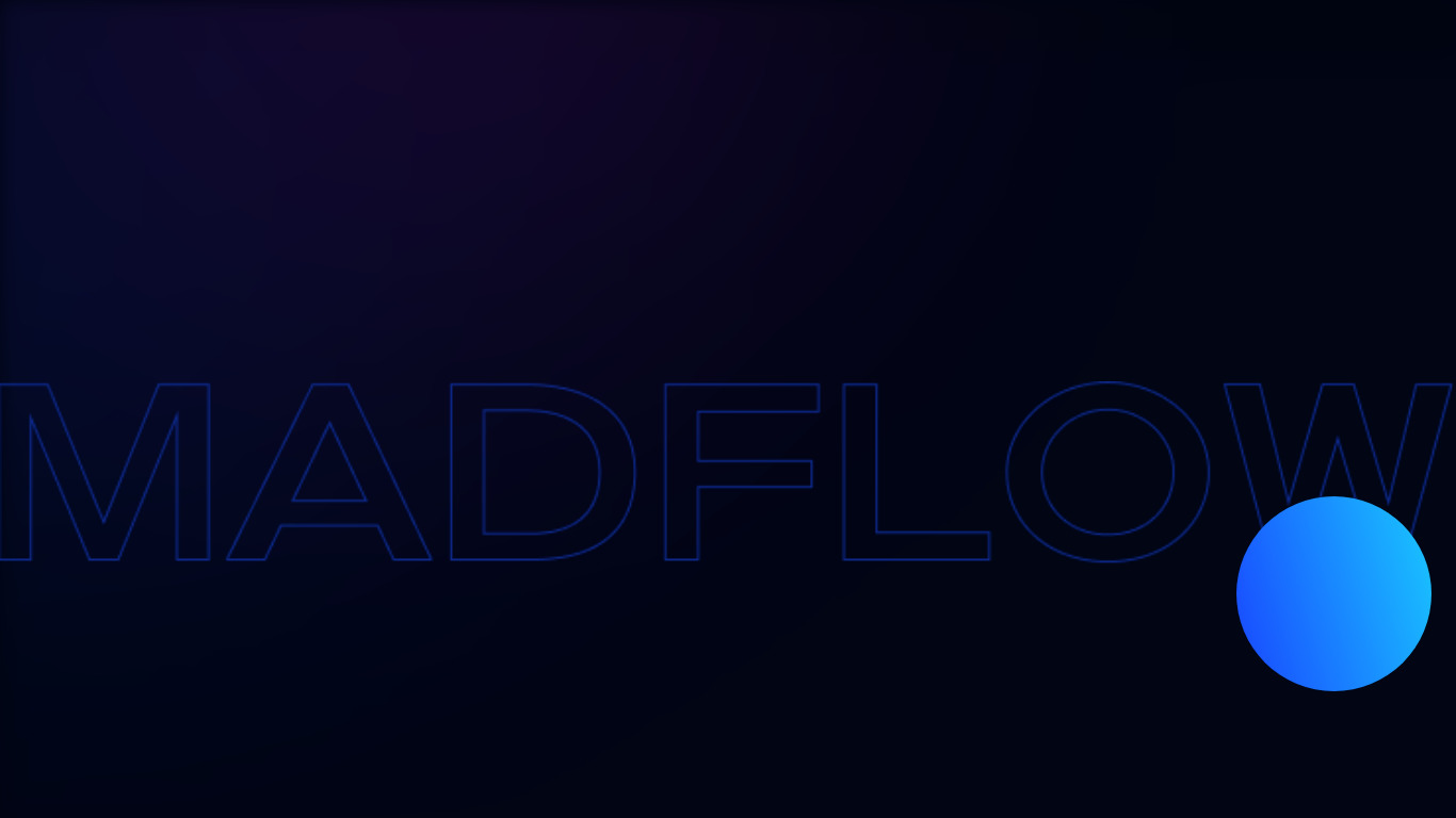 Madflow.co Landing page