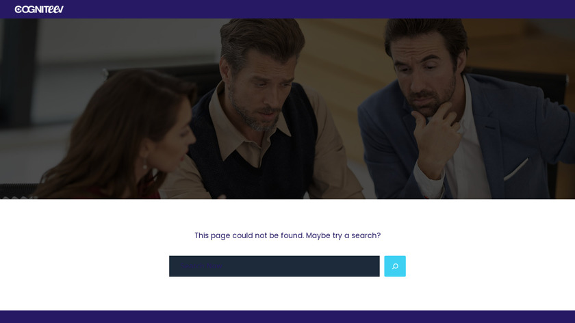 Cogniteev Landing Page