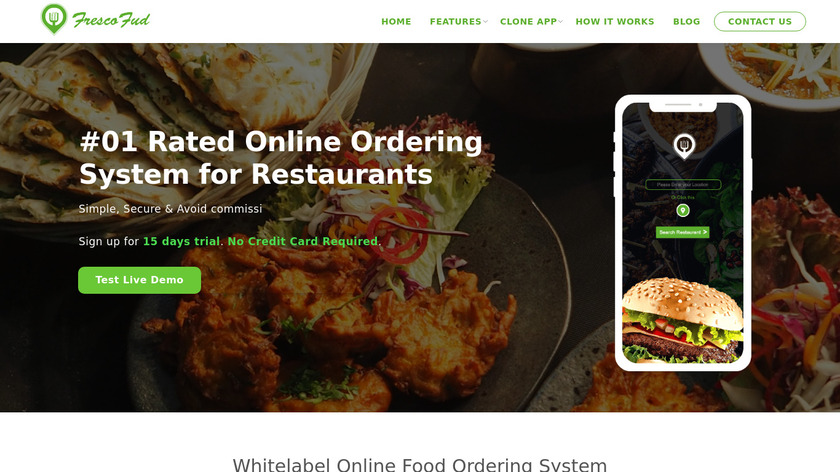 FrescoFud Landing Page