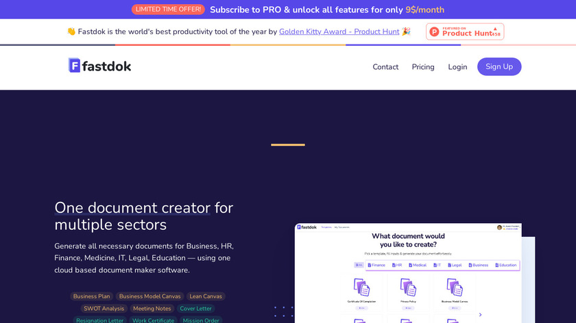 Fastdok Landing Page