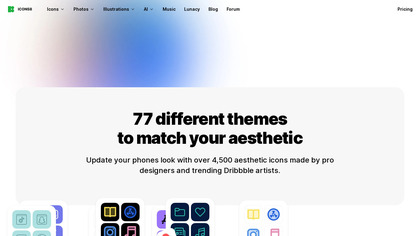 Aesthetic Icons App by Icons8 image